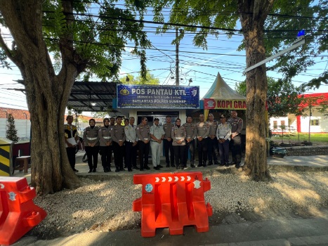 Polres Sumenep Dapat Penilaian Kawasan Tertib Lalu Lintas, Komitmen Bangun Budaya Keselamatan di Jalan Raya
