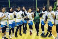 Tim Putri UNIJA Madura Usai Pertandingan Bos Fortuna Kota Sumenep
