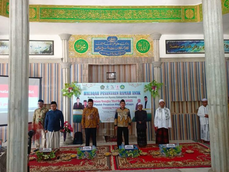 Kemenag Sumenep Gaungkan Gerakan Pesantren Ramah Anak di Hari Santri 2025