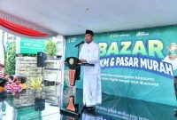 Bupati Fauzi saat membuka Bazar UMKM digelar BPRS Bhakti Sumekar Sumenep