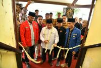 Pemotongan Untaian Bunga, Wabup Sumenep Kukuhkan Rumah Kebangsaan sebagai Wadah Persatuan