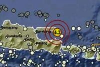 Gempa Magnitudo 4,2 Guncang Sumenep, Tak Berpotensi Tsunami