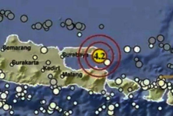 Gempa Magnitudo 4,2 Guncang Sumenep, Tak Berpotensi Tsunami