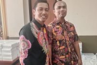Kabid P3EPD Bapenda Sumenep Suhermanto SE ME Bersama Analis Pajak Affandi S.Sos