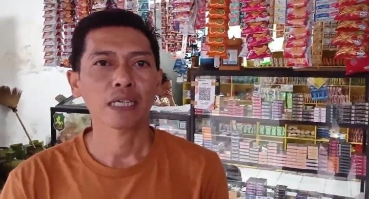 Ketua Paguyuban Klontong Madura Klaten Andi Priyono Subarno