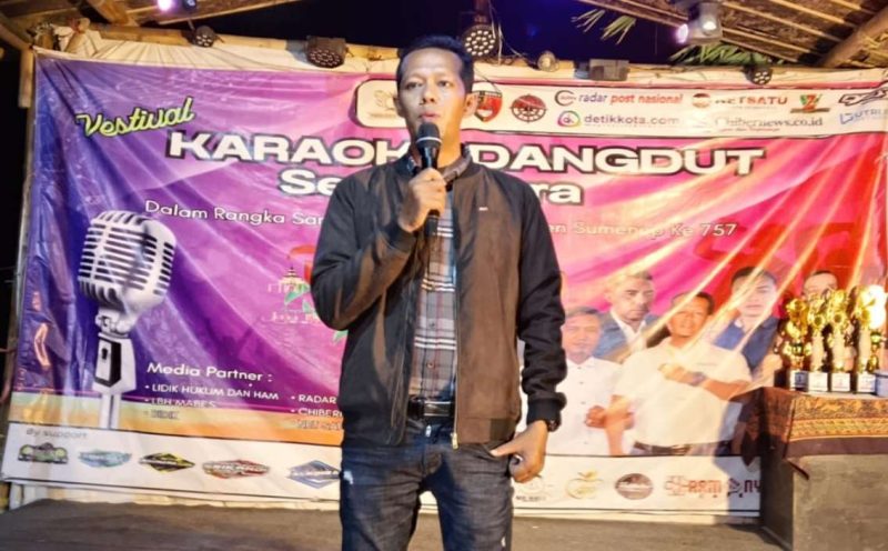 Ketua panitia pelaksana, Ahmad Zaini, S.Pd.I