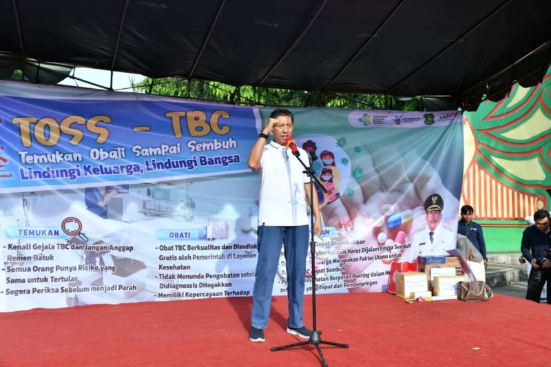 Plt. Sekretaris Daerah Kabupaten Sumenep, Syahwan Effendi Diacara Dinkes P2KB Sumenep