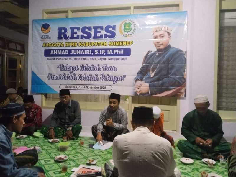 Suasana Reses Politisi Kepulauan Dapil VII Ahmad Jauhari 