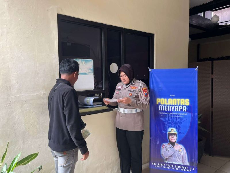 Satlantas Sumenep Perkuat Edukasi Wajib Pajak, Sosialisasi Mekanisme Perpanjangan Pajak Kendaraan