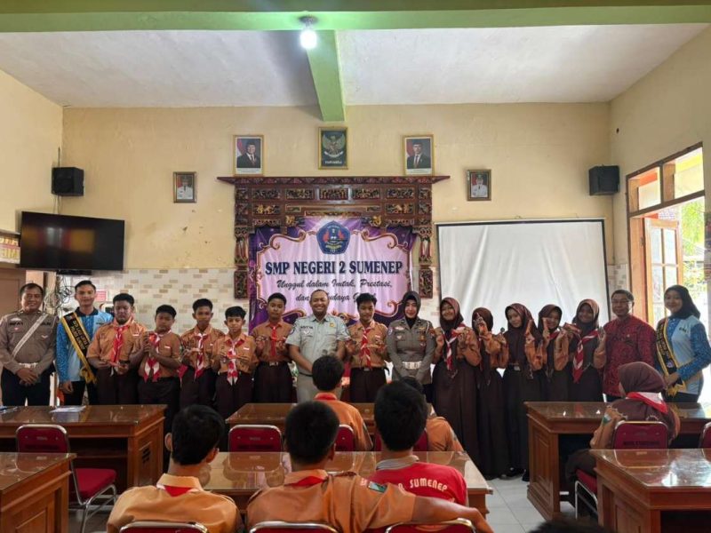 Satlantas Sumenep & Jasa Raharja Masuk Sekolah, Edukasi Keselamatan Menggema di Ops Zebra 2025