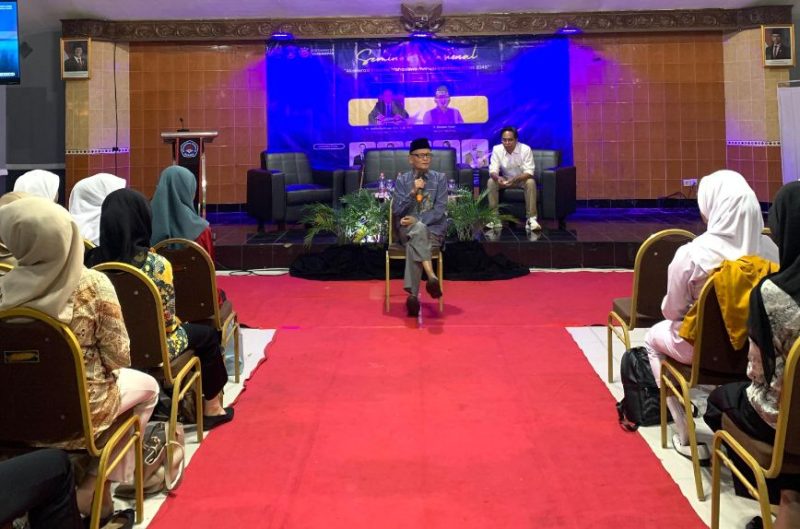 UNIJA GELAR SEMINAR NASIONAL, AKSELERASI PRESTASI MAHASISWA HADAPI ERA INDONESIA EMAS 2045