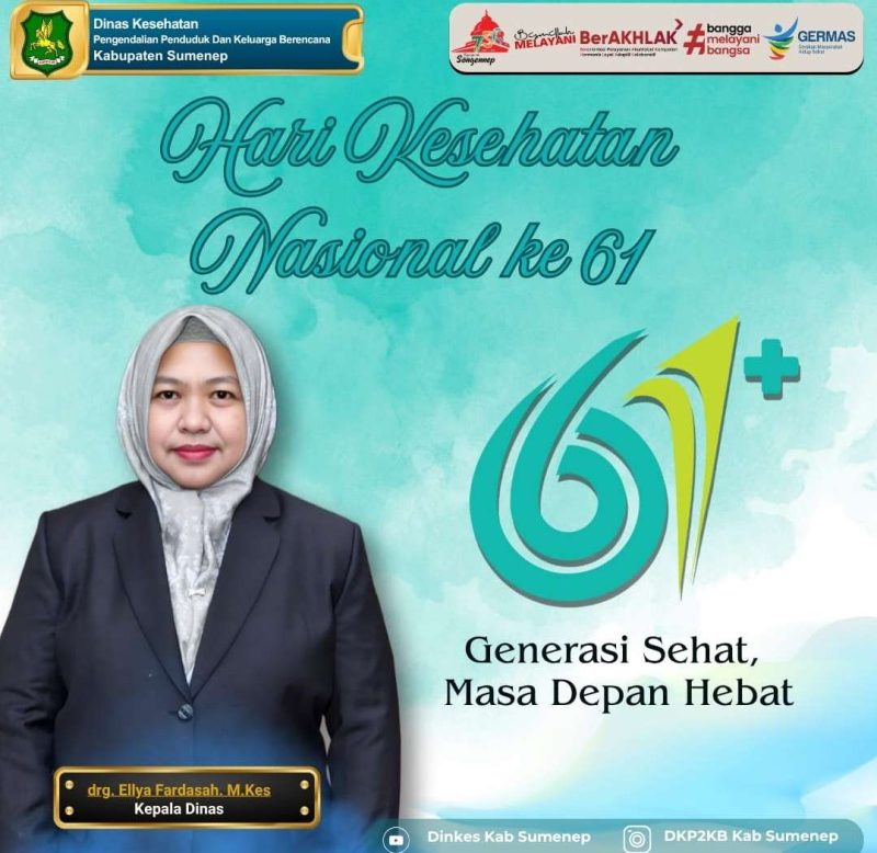 Generasi Sehat, Pondasi Masa Depan Hebat: Dinkes Sumenep Gaungkan Semangat HKN ke-61