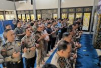 POLRES SUMENEP GELAR SHOLAT GAIB DAN BINROHTAL UNTUK KORBAN BENCANA DI SUMATERA