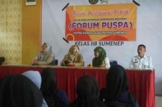 Rutan Kelas IIB Sumenep Bersama Dinsos P3A Gelar Forum Partisipasi Publik untuk Warga Binaan Perempuan, Senin (08/12/2025)