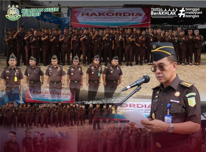 Kejari Sumenep Tegaskan Komitmen Pemberantasan Korupsi di Hari Anti Korupsi Sedunia 2025