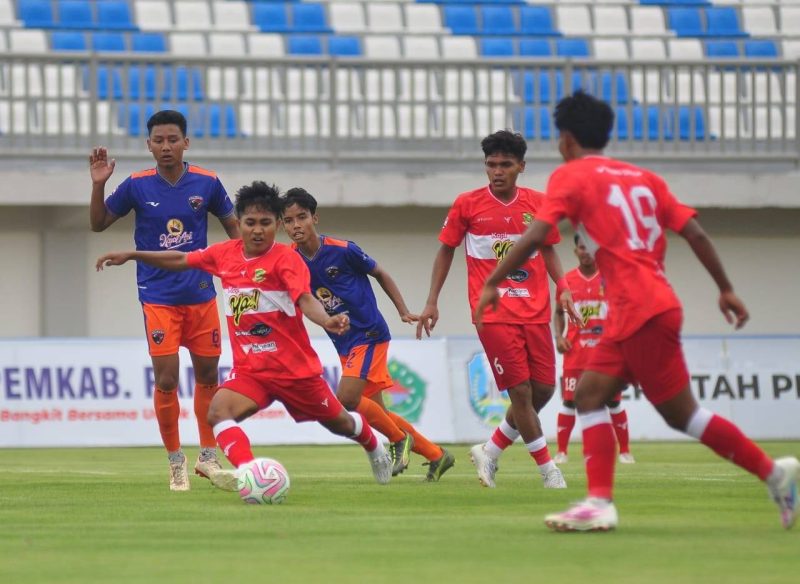 Perssu Madura City Tumbangkan Banteng Jatim FC 2-0, Pimpin Klasemen Grup J Liga 4 Piala Gubernur Jatim