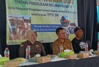 (Foto Tengah) Kepala Bidang Air Minum dan PLP Dinas PUTR Sumenep, Deddi Falahuddin,
