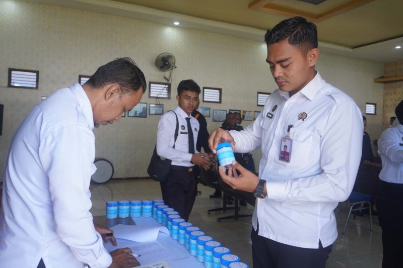 Integritas Petugas Jadi Prioritas, Rutan Sumenep Gelar Tes Urine