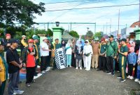 Wabup KH. Imam Hasyim Didampingi Kepala Kemenag Sumenep Abdul Wasid Melepas JJS Bertajuk Walk  For Harmony, Minggu (21/12/2025) 