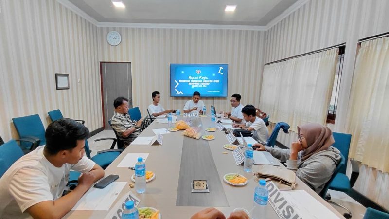 Suasana Raker PWI Sumenep di Prigen, Fokus pada Jejaring Eksternal dan Kontribusi Sosial
