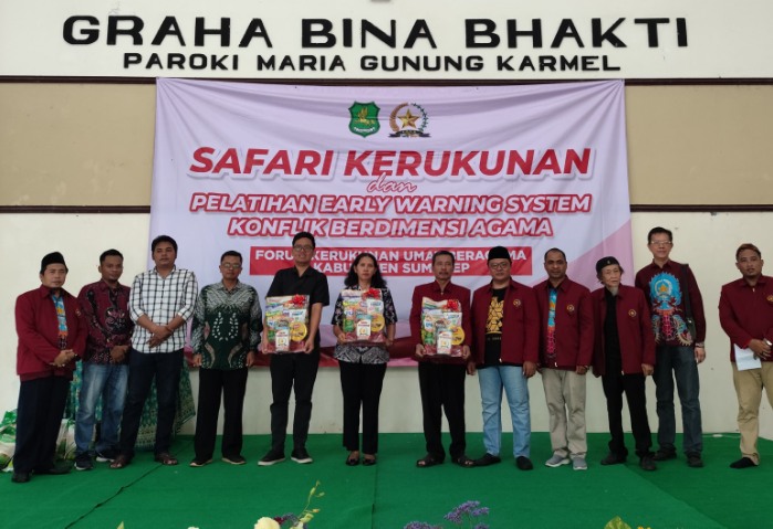 Natal 2025 di Sumenep, FKUB Gelar Bakti Sosial Lintas Iman