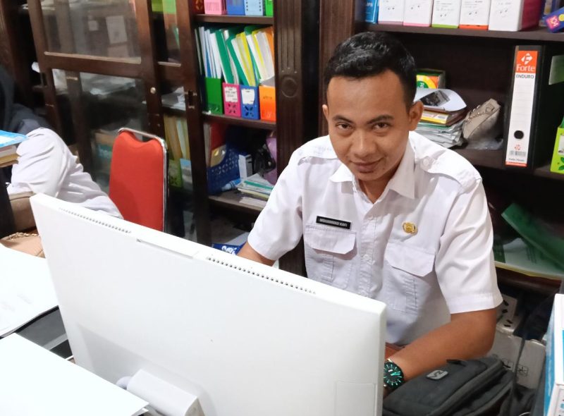 Salah Satu ASN PPPK Paruh Waktu Bapenda Sumenep Moh. Kafi (Foto Ekslusif)