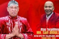 H. Ubaid Abdul Hayat, yang akrab disapa H. Obet, menyampaikan ucapan selamat kepada MH. Said Abdullah atas terpilihnya sebagai Ketua Dewan Pimpinan Daerah (DPD) PDI-P Jawa Timur periode 2025-2030.