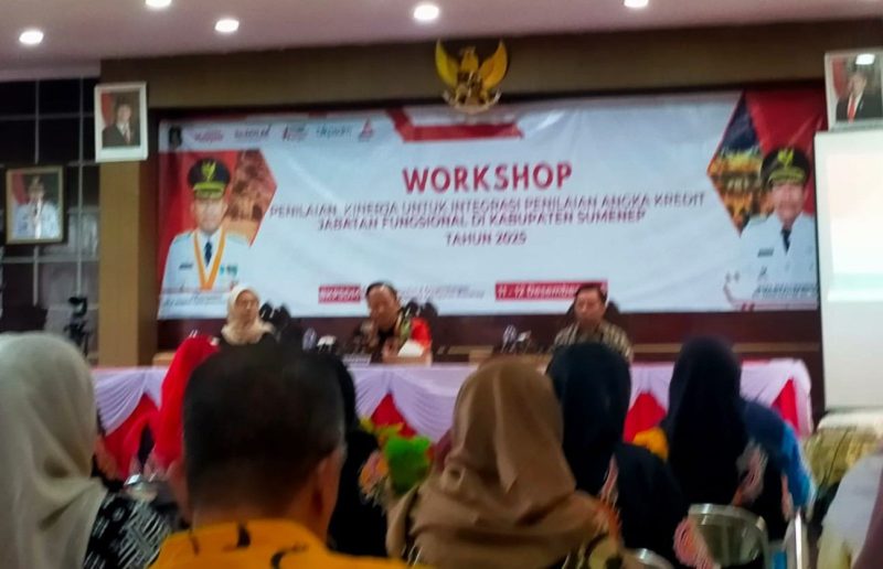SUMENEP GENJOT PROFESIONALISME ASN: 100 PEJABAT FUNGSIONAL DIKADER MELALUI WORKSHOP PENILAIAN KINERJA 2025
