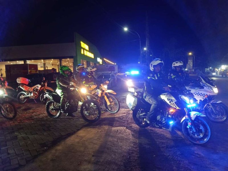 Patroli Malam Tahun Baru 2026, Dandim 0827 dan Kapolres Sumenep Pastikan Keamanan Kota