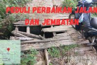 Setiap Hari Bertaruh Nyawa, Warga Gelugur Timur Sumenep Menanti Aspal dan Jembatan Baru