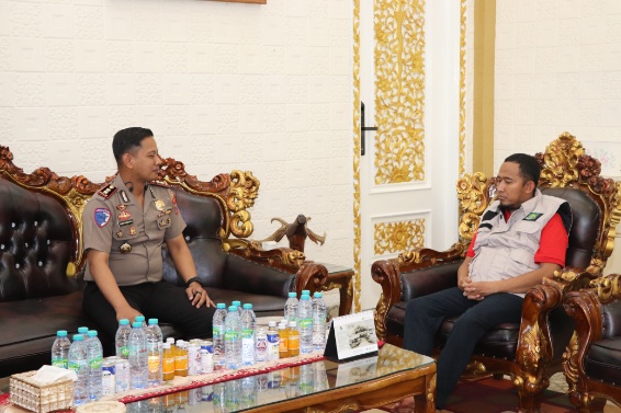 AKBP Anang menemui Bupati Sumenep Dr. Achmad Fauzi Wongsojudo, S.H., M.H