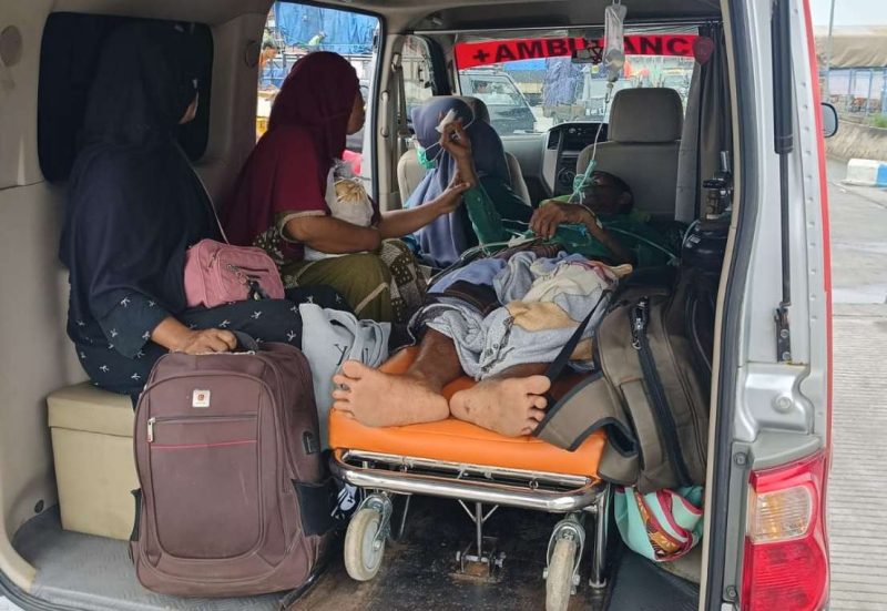 Gerak Cepat Baguna PDI Perjuangan Sumenep, Selamatkan Pasien Kepulauan Dirujuk ke RS Pamekasan