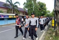 Suasana Jum'at Sehat Digelar Rutan Kelas II B Sumenep 