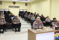 Kapolres Sumenep Ikuti Anev Operasi Lilin dan Aman Nusa II, Matangkan Strategi Pengamanan Operasi Ketupat 2026