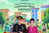 Kapolres Sumenep dan Bhayangkari Gaungkan Gerakan Cinta Lingkungan di Hari Lingkungan Hidup Indonesia 2026