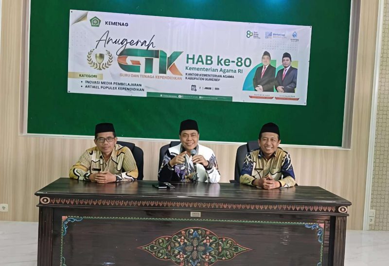 Anugerah GTK HAB ke-80 Kemenag Sumenep: Artikel Kependidikan Dinilai Mampu Dorong Budaya Literasi Madrasah