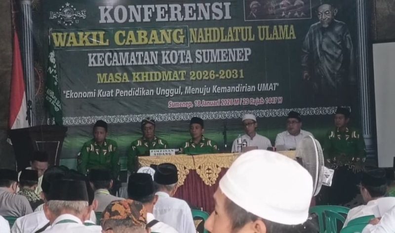 Konferensi MWCNU Kota Sumenep Tegaskan Arah Baru Khidmah NU: Ekonomi Kuat dan Pendidikan Unggul Jadi Fokus Utama