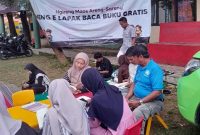 Perpusling Dispusip Sumenep Turun ke Ruang Publik, Literasi Warnai PMC Festival Vol. 2