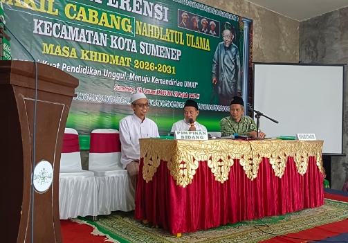 MWCNU Kota Sumenep Tetapkan KH Ahmad Fadlan Masykuri Rais dan M Hantok Sudarto Ketua 2026–2031