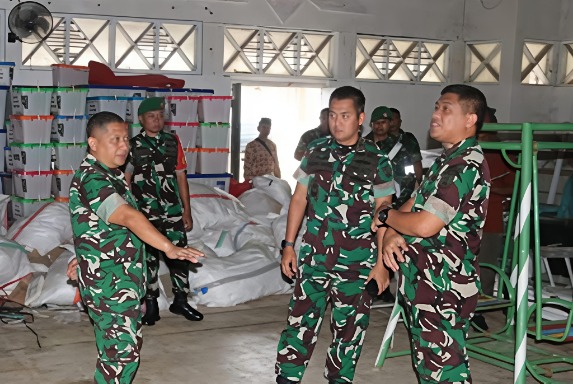 Kasrem 084/Bhaskara Jaya Tinjau Sumenep, Yon TP dan Koperasi Merah Putih Disiapkan Dongkrak Ekonomi Desa