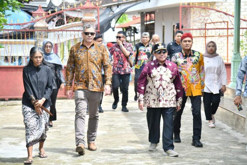 Wabup Sumenep Sambut Konjen Australia, Diplomasi Budaya dan Wisata Go Internasional
