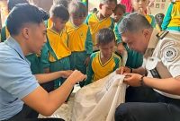 Belajar Membatik di Balik Jeruji, Anak TK Kunjungi Rutan Sumenep