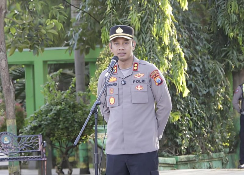 Kapolres Sumenep Tekankan Disiplin dan Humanisme dalam Apel Satlantas