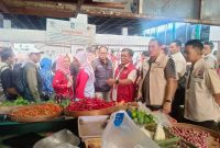 Jelang Ramadhan Satgas Pangan Polda Jatim Sidak Sejumlah Pasar di Surabaya