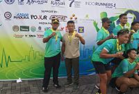 Wakapolres Sumenep, Kompol Masyhur Ade, S.I.K., menghadiri pembukaan UNIBA Fun Run 2026