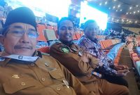 Bupati Dr. H. Achmad Fauzi Wongsojudo, S.H., M.H. bersama Wakil Bupati KH. Imam Hasyim, S.H., M.H.,