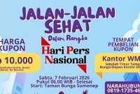 Dari Jalan Sehat hingga Orasi Jurnalistik, SMSI Sumenep Siap Meriahkan HPN 2026