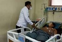 Kepala Rutan Sumenep Jenguk Warga Binaan Dirawat di RSUD, Pastikan Hak Kesehatan Terpenuhi