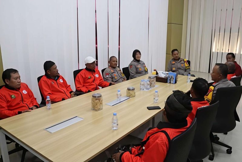 Kapolres Sumenep Terima Silaturahmi Ketua PBVSI, Perkuat Sinergi Pembinaan Generasi Muda