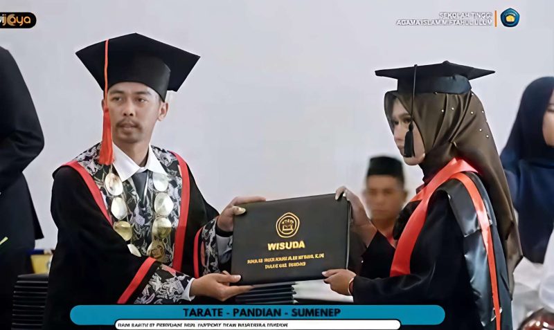 Rapat Terbuka Senat Wisuda VII Program Sarjana S1 STAI Miftahul Ulum, yang digelar di Bupatie Hall Sumenep, Jumat (7/2/2026).